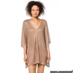 BCBG Max Azria Women's Luxe Cover Sheer V-Neck Tunic Swim Cover Up One Size B07NQ19Y2F